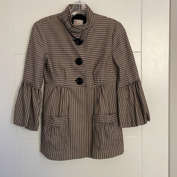 Nanette Lepore Jacket with Bell Sleeves - Picture 2 of 10